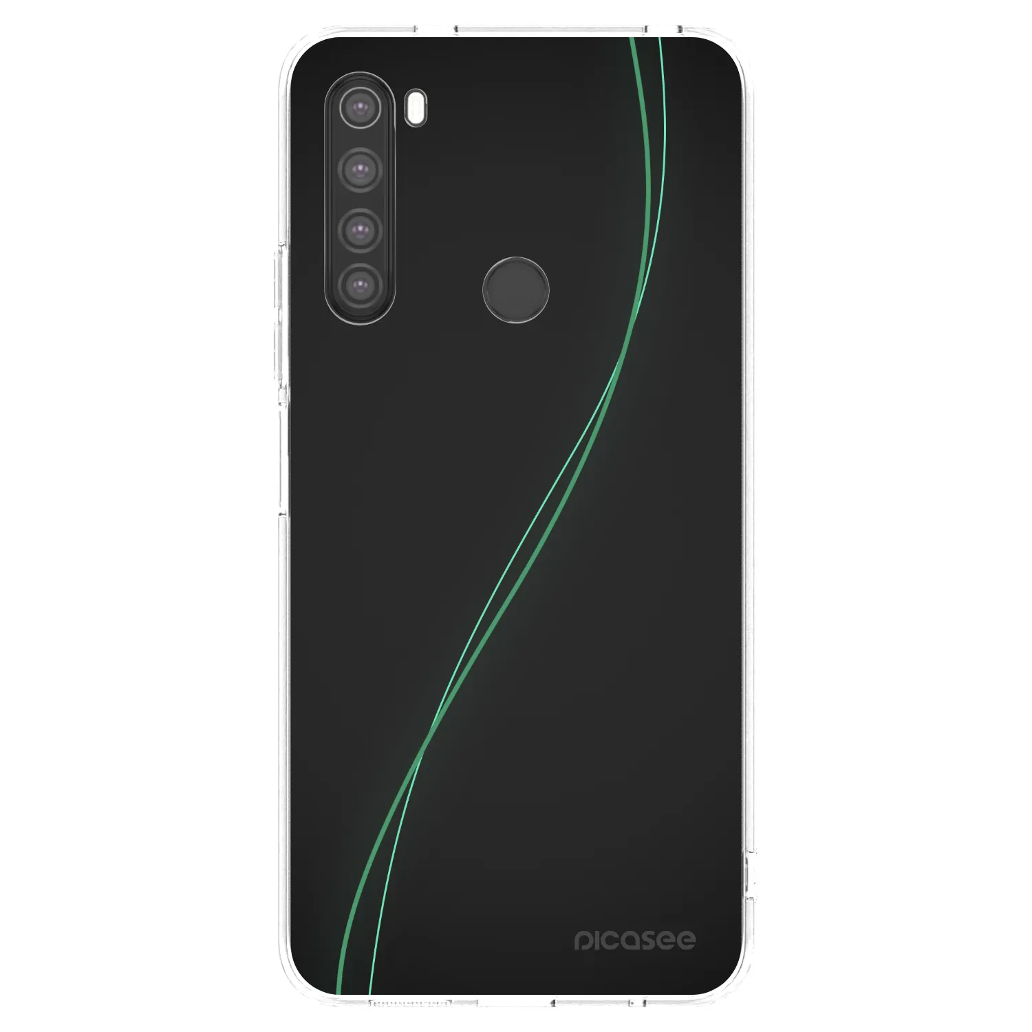 Picasee διαφανής θήκη σιλικόνης Xiaomi Redmi Note 8 - Be Different