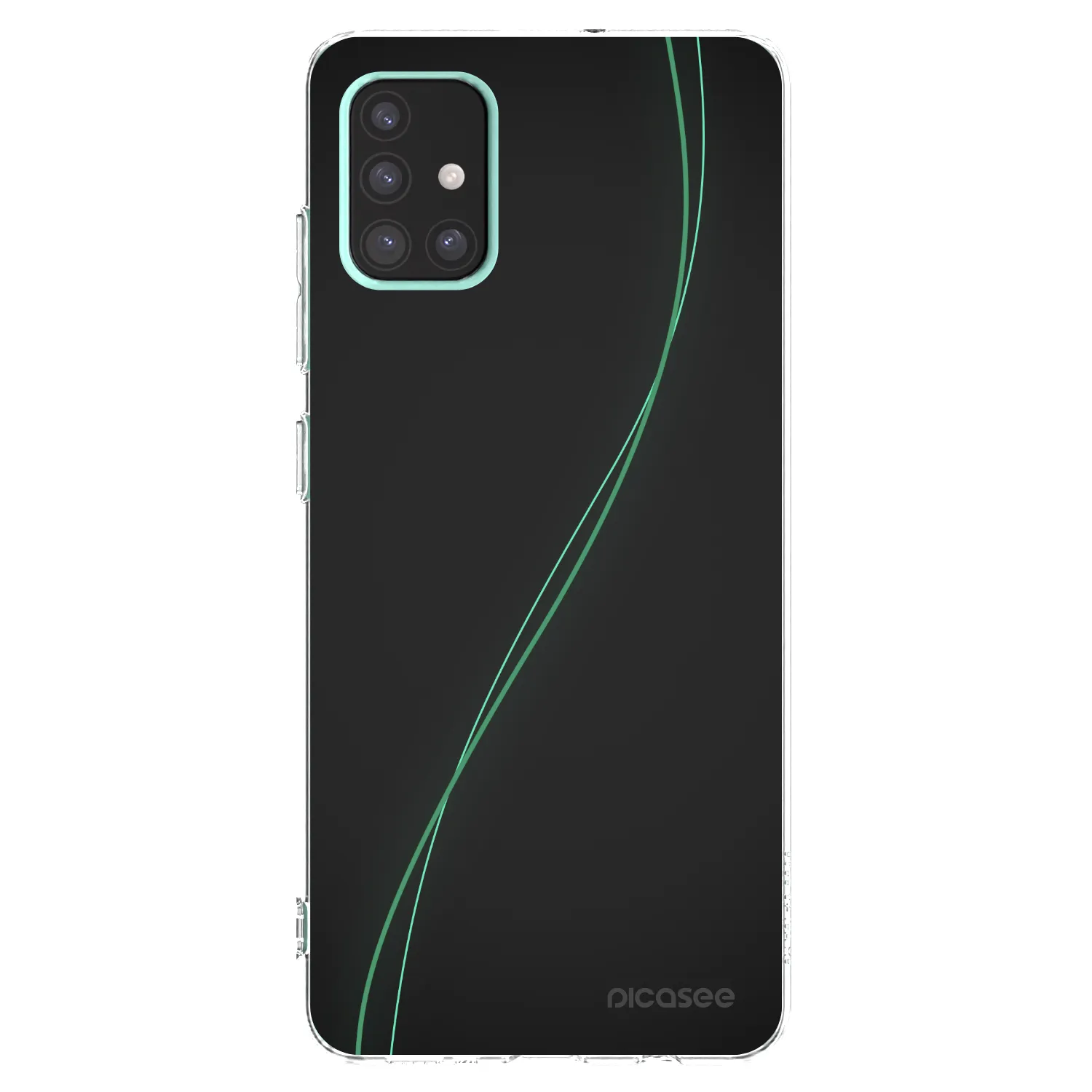 Picasee διαφανής θήκη σιλικόνης Samsung Galaxy A51 A515F - Be Different