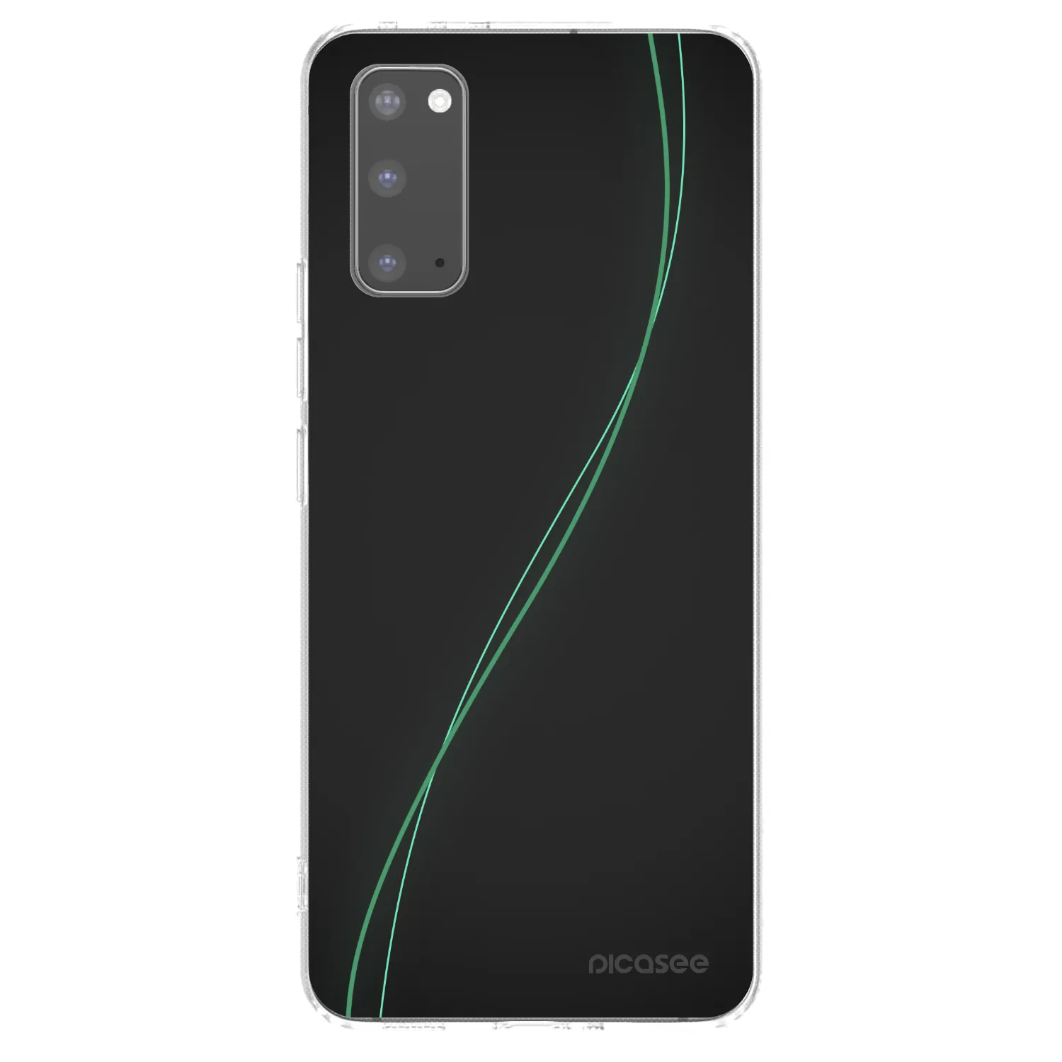 Picasee διαφανής θήκη σιλικόνης Samsung Galaxy S20 G980F - Be Different