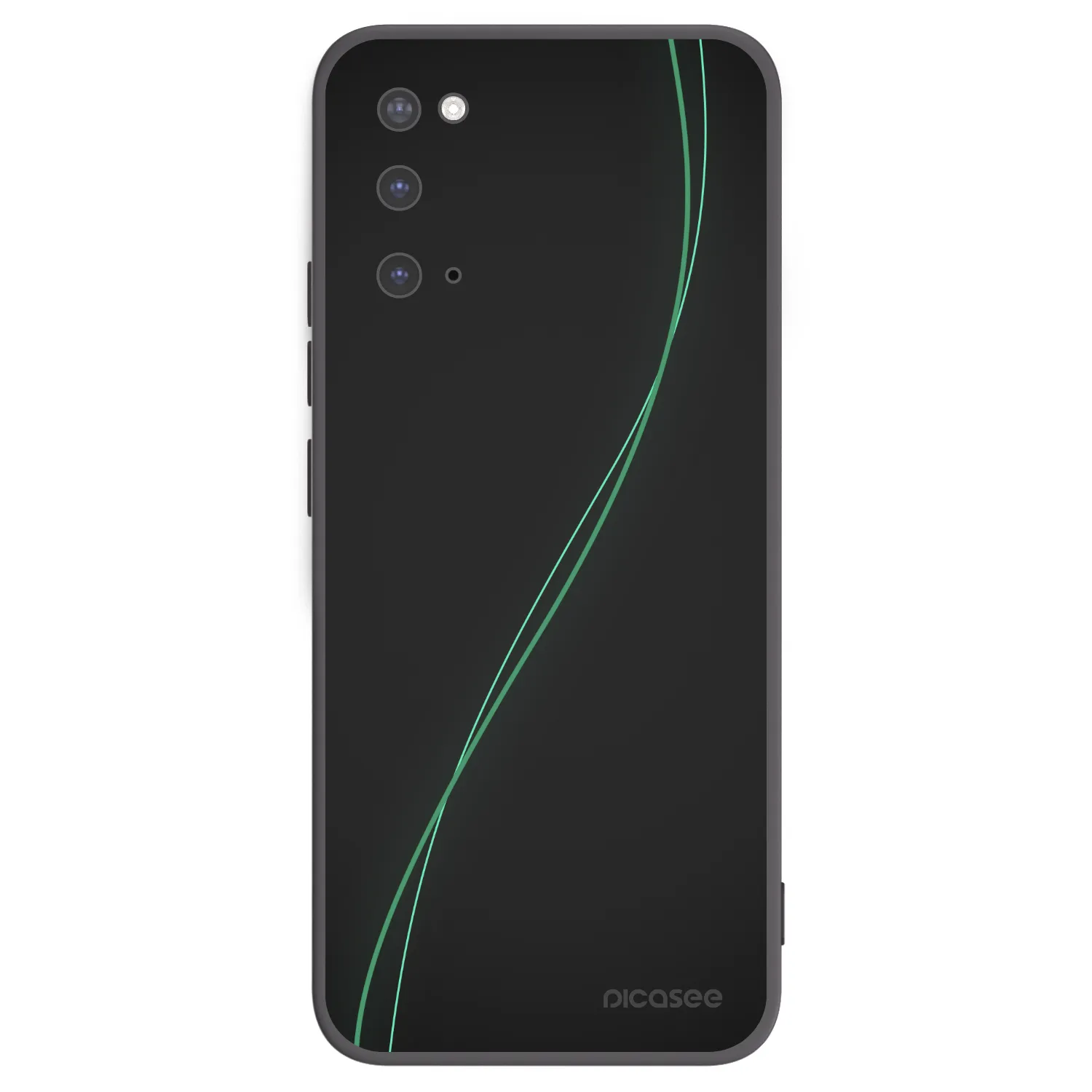 Picasee Μαύρη θήκη σιλικόνης για Samsung Galaxy S20 G980F - Be Different