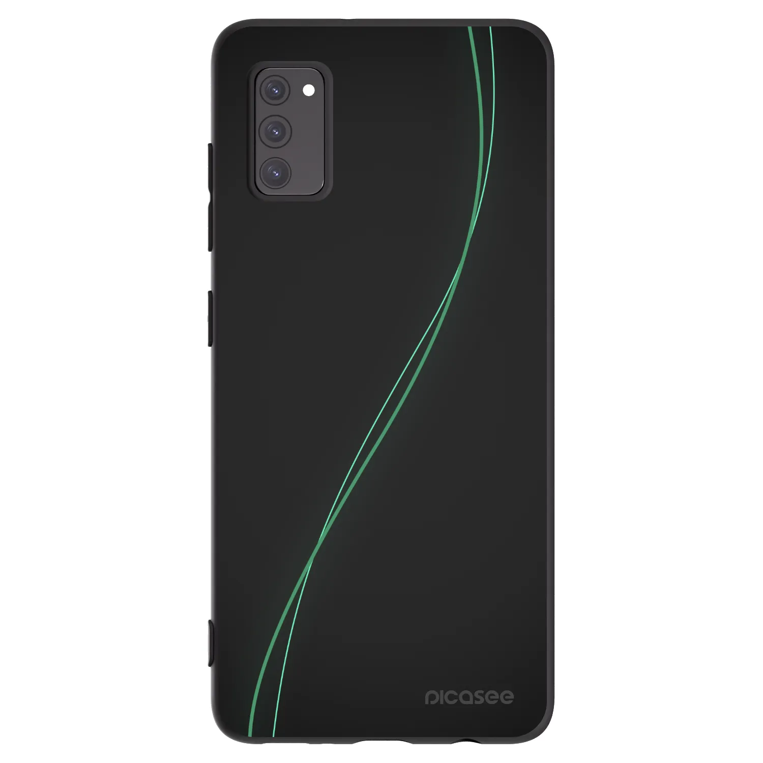 Picasee Μαύρη θήκη σιλικόνης για Samsung Galaxy A41 A415F - Be Different