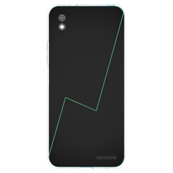Picasee Μαύρη θήκη σιλικόνης για Xiaomi Redmi 9A - Consistency
