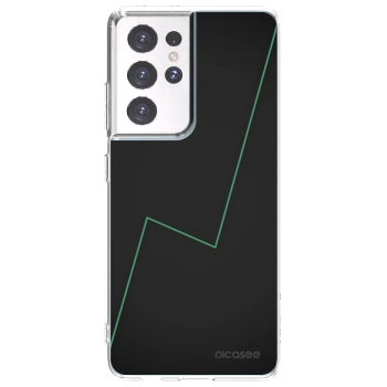 Picasee διαφανής θήκη σιλικόνης Samsung Galaxy S21 Ultra 5G G998B - Consistency
