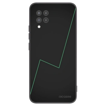 Picasee Μαύρη θήκη σιλικόνης για Samsung Galaxy A42 A426B - Consistency