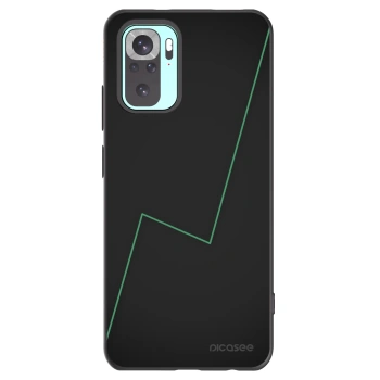Picasee Μαύρη θήκη σιλικόνης για Xiaomi Redmi Note 10 Pro - Consistency