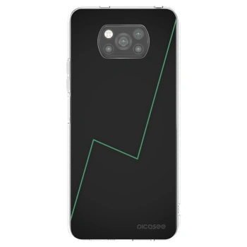 Picasee Μαύρη θήκη σιλικόνης για Xiaomi Poco X3 Pro - Consistency