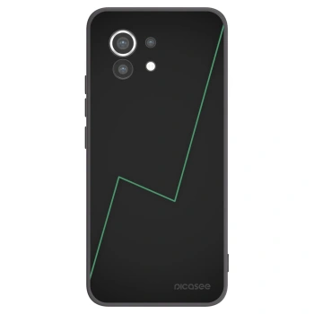 Picasee Μαύρη θήκη σιλικόνης για Xiaomi Mi 11 - Consistency