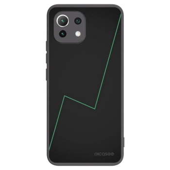 Picasee Μαύρη θήκη σιλικόνης για Xiaomi Mi 11 Lite - Consistency