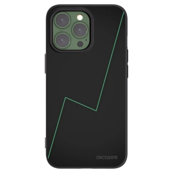 Picasee Μαύρη θήκη σιλικόνης για Apple iPhone 13 Pro - Consistency