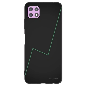 Picasee Μαύρη θήκη σιλικόνης για Samsung Galaxy A22 A226B 5G - Consistency
