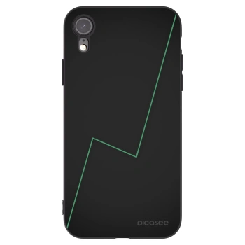 Picasee Μαύρη θήκη σιλικόνης για Apple iPhone XR - Consistency