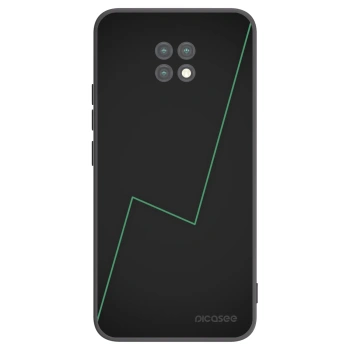 Picasee Μαύρη θήκη σιλικόνης για Xiaomi Redmi Note 9T - Consistency