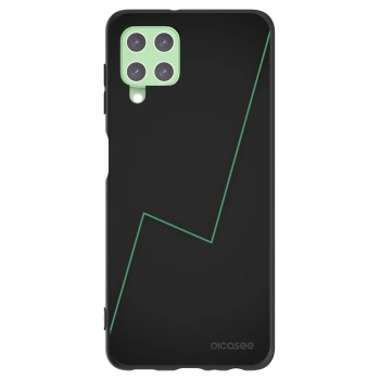 Picasee Μαύρη θήκη σιλικόνης για Samsung Galaxy A22 A225F 4G - Consistency