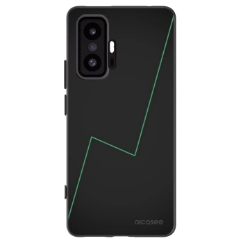 Picasee Μαύρη θήκη σιλικόνης για Xiaomi 11T - Consistency