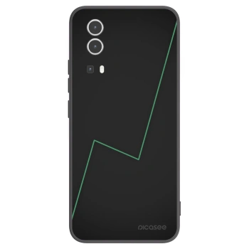 Picasee Μαύρη θήκη σιλικόνης για Vivo Y72 5G - Consistency