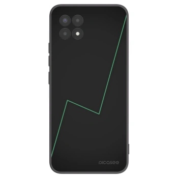 Picasee Μαύρη θήκη σιλικόνης για Realme 8i - Consistency