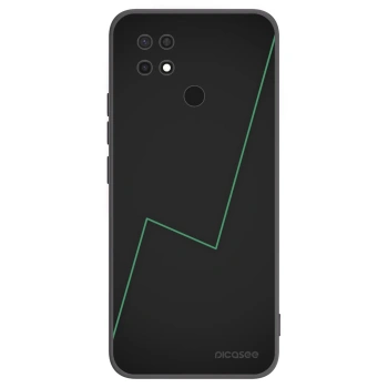 Picasee Μαύρη θήκη σιλικόνης για Xiaomi Redmi 10C - Consistency