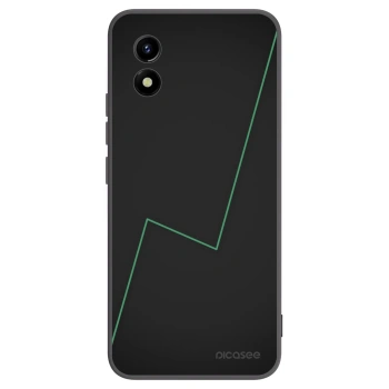 Picasee Μαύρη θήκη σιλικόνης για Vivo Y01 - Consistency