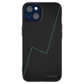 Picasee Μαύρη θήκη σιλικόνης για Apple iPhone 14 - Consistency
