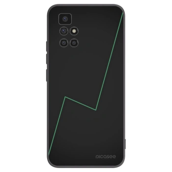 Picasee Μαύρη θήκη σιλικόνης για Xiaomi Redmi 10 (2022) - Consistency
