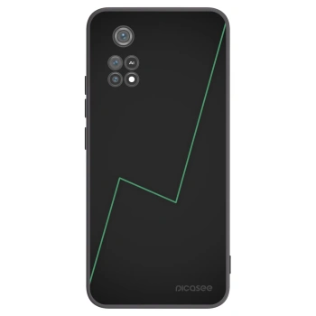 Picasee Μαύρη θήκη σιλικόνης για Xiaomi Poco M4 Pro - Consistency
