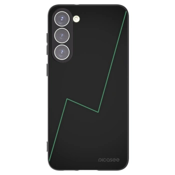 Picasee Μαύρη θήκη σιλικόνης για Samsung Galaxy S23+ 5G - Consistency