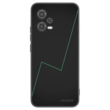 Picasee Μαύρη θήκη σιλικόνης για Xiaomi Poco X5 - Consistency
