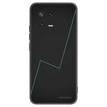 Picasee Μαύρη θήκη σιλικόνης για Xiaomi 13 Pro - Consistency