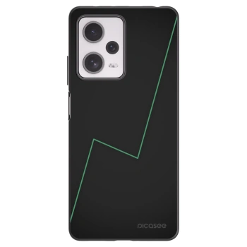 Picasee Μαύρη θήκη σιλικόνης για Xiaomi Redmi Note 12 Pro+ 5G - Consistency