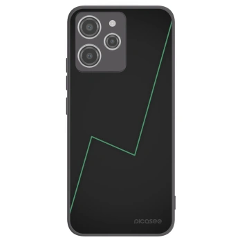 Picasee Μαύρη θήκη σιλικόνης για Xiaomi Redmi 12 4G - Consistency
