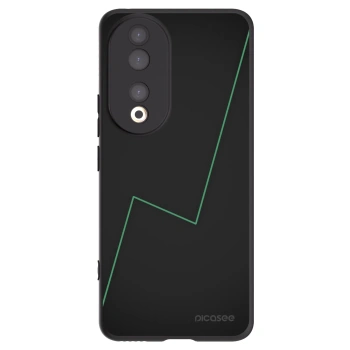 Picasee Μαύρη θήκη σιλικόνης για Honor 90 5G - Consistency