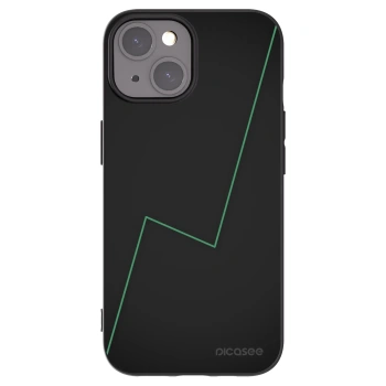 Picasee Μαύρη θήκη σιλικόνης για Apple iPhone 15 - Consistency