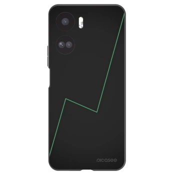 Picasee Μαύρη θήκη σιλικόνης για Honor 90 Lite 5G - Consistency