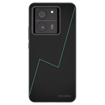 Picasee Μαύρη θήκη σιλικόνης για Xiaomi 13T Pro - Consistency