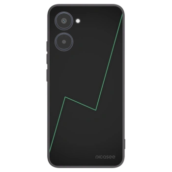 Picasee Μαύρη θήκη σιλικόνης για Realme 10 4G - Consistency