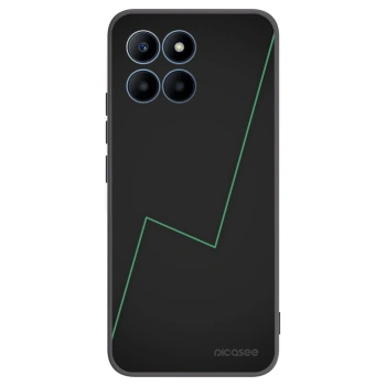 Picasee Μαύρη θήκη σιλικόνης για Honor 70 Lite - Consistency