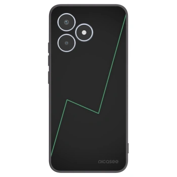 Picasee Μαύρη θήκη σιλικόνης για Realme C53 - Consistency