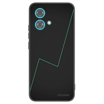 Picasee Μαύρη θήκη σιλικόνης για Motorola Edge 40 Neo - Consistency