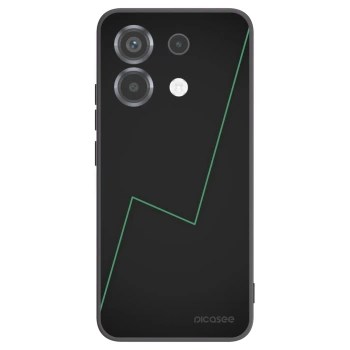 Picasee Μαύρη θήκη σιλικόνης για Xiaomi Poco X6 - Consistency