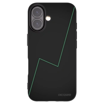 Picasee Μαύρη θήκη σιλικόνης για Apple iPhone 16 - Consistency