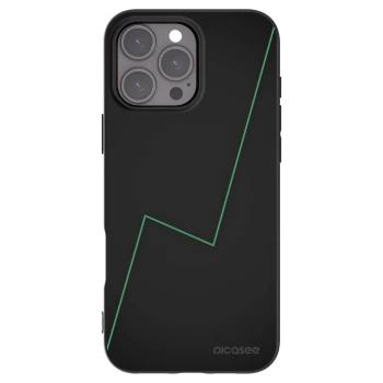 Picasee Μαύρη θήκη σιλικόνης για Apple iPhone 16 Pro Max - Consistency