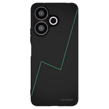 Picasee Μαύρη θήκη σιλικόνης για Xiaomi Redmi 13 4G - Consistency