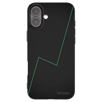 Picasee Μαύρη θήκη σιλικόνης για Apple iPhone 16 Plus - Consistency