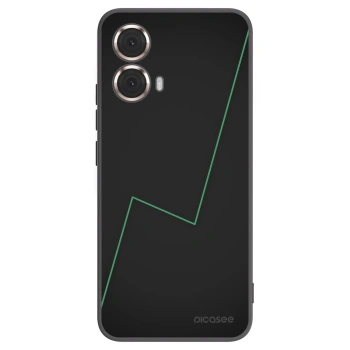 Picasee Μαύρη θήκη σιλικόνης για Motorola Moto G85 - Consistency