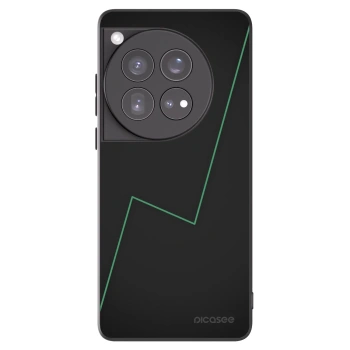 Picasee Μαύρη θήκη σιλικόνης για OnePlus 12 5G - Consistency