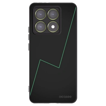 Picasee Μαύρη θήκη σιλικόνης για Xiaomi 14T - Consistency