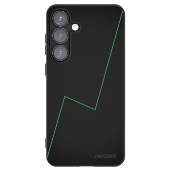 Picasee Μαύρη θήκη σιλικόνης για Samsung Galaxy S25+ 5G - Consistency