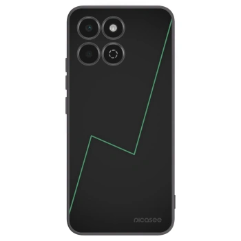 Picasee Μαύρη θήκη σιλικόνης για Honor 200 Smart 5G - Consistency