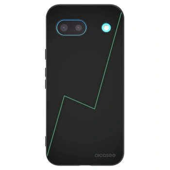 Picasee Μαύρη θήκη σιλικόνης για Google Pixel 8a - Consistency