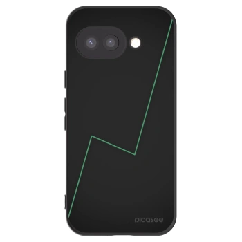 Picasee Μαύρη θήκη σιλικόνης για Google Pixel 9a - Consistency